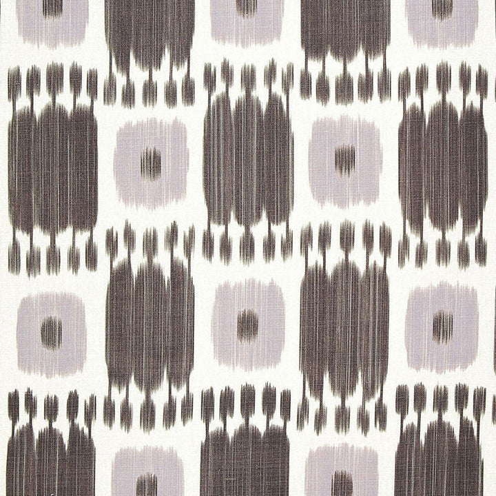 Kandira Ash 174400 by Schumacher Designer Fabric IKAT COLLECTION LINEN 100% FRANCE </p><p>Repeat: Horizontal: 9" (23CM) and Vertical: 29 1/2" (75CM) 53 - Swanky Fabrics -