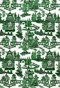 Nanjing Jade 174432 by Schumacher Designer Fabric