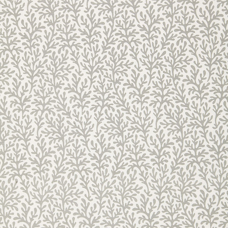 Sea Coral Smoke 174463 by Schumacher Fabric Schumacher Fabric Sea Coral Smoke 174463Fabric COTTON 100% INDIA </p><p>Repeat: H: HORZ. 3 7/8" (10CM) , V: VERT. 8" (20CM) 54 - Fabric Carolina -