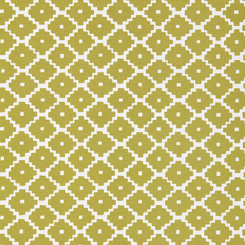 Ziggurat Chartreuse 174483 by Schumacher Fabric Schumacher Fabric Ziggurat Chartreuse 174483Fabric COTTON 100% INDIA </p><p>Repeat: H: HORZ. 4 1/2" (11CM) , V: VERT. 6 3/4" (17CM) 54 - Fabric Carolina -