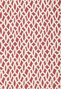 Chain Link Cerise 174493 by Schumacher Designer Fabric