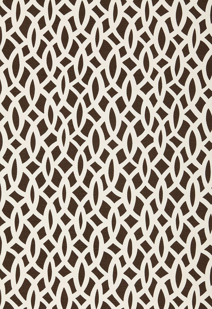 Chain Link Java 174494 by Schumacher Designer Fabric Tessera 100% Cotton - Horizontal: 6.75 and Vertical: 18 54 - Swanky Fabrics -