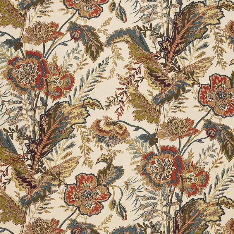 Sandoway Vine Spice 174541 by Schumacher Fabric Schumacher Fabric Sandoway Vine Spice 174541Fabric LINEN 100% UNITED KINGDOM </p><p>Repeat: H: HORZ. 18" (46CM) , V: VERT. 27" (69CM) 54 - Fabric Carolina -