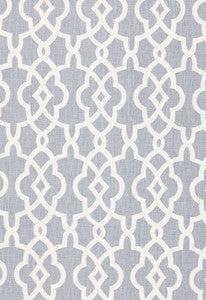 Summer Palace Fret Wisteria 174592 by Schumacher Designer Fabric