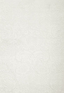 Padova Damask Natural Ivory 174600 by Schumacher Designer Fabric