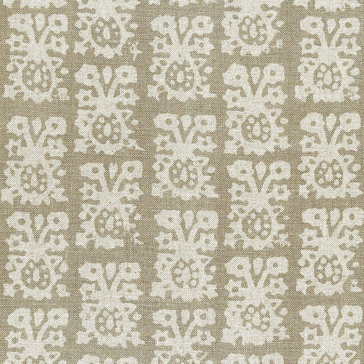 Jakarta Linen Print Greige 174631 by Schumacher Fabric Schumacher Fabric Jakarta Linen Print Greige 174631Fabric LINEN 100% THAILAND </p><p>Repeat: H: HORZ. 26 1/2" (67CM) , V: VERT. 23 1/2" (60CM) 53 - Fabric Carolina -