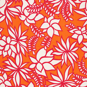 Kalaheo Print Hibiscus 174662 by Schumacher Designer Fabric
