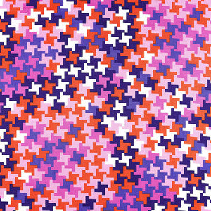 Jax Print Violet 174682 by Schumacher Designer Fabric
