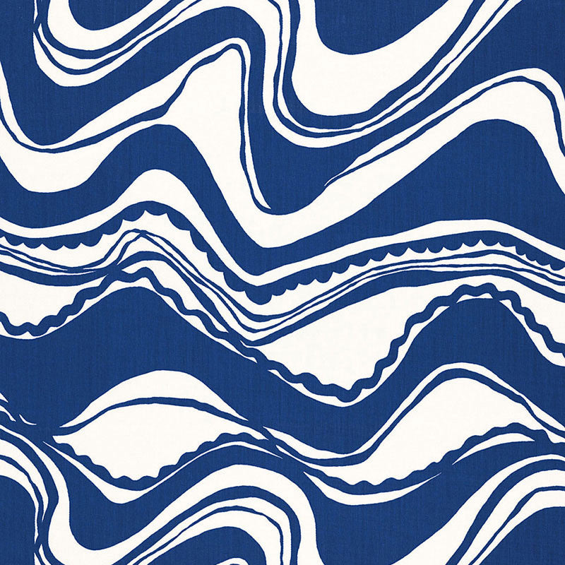Carmel Coastline Print Surf 174690 by Schumacher Designer Fabric INDOOR OUTDOOR PRINTS ACRYLIC TWILL 100% INDONESIA </p><p>Repeat: Horizontal: 27" (69CM) and Vertical: 25 1/4" (64CM) 54 - Swanky Fabrics -