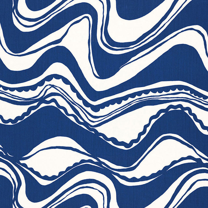 Carmel Coastline Print Surf 174690 by Schumacher Designer Fabric TRINA TURK See Sample INDONESIA MEDIUM DUTY </p><p>Repeat: Horizontal: 27" (69CM) and Vertical: 25 1/4" (64CM) 54" WIDE (137CM) - Swanky Fabrics -