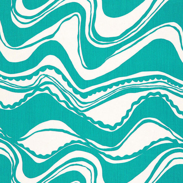 Carmel Coastline Print Laguna 174691 by Schumacher Designer Fabric INDOOR OUTDOOR PRINTS ACRYLIC TWILL 100% INDONESIA </p><p>Repeat: Horizontal: 27" (69CM) and Vertical: 25 1/4" (64CM) 54 - Swanky Fabrics -