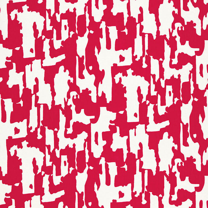 Beauty Bark Print Cerise 174714 by Schumacher Designer Fabric TRINA TURK See Sample INDONESIA MEDIUM DUTY </p><p>Repeat: Horizontal: 13 1/2" (34CM) and Vertical: 18" (46CM) 54" WIDE (137CM) - Swanky Fabrics -
