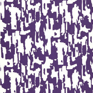 Beauty Bark Print Violet 174715 by Schumacher Designer Fabric