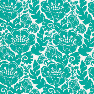 Louis Nui Print Laguna 174721 by Schumacher Designer Fabric