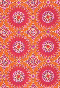 Soleil L.A. Print Sunset 174732 by Schumacher Designer Fabric