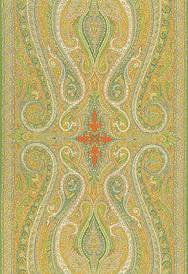 Pasha Paisley Bittersweet 174800 by Schumacher Designer Fabric