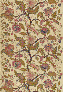 Sinhala Linen Print Pomegranate 174811 by Schumacher Designer Fabric