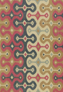 Darya Ikat Spice 174831 by Schumacher Designer Fabric