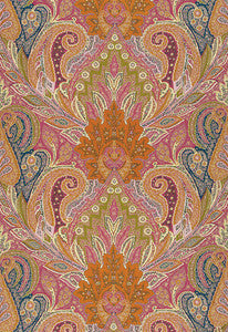 Cambay Paisley Print Sandalwood 174880 by Schumacher Designer Fabric