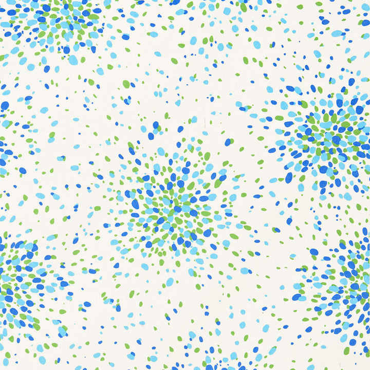 Jelly Bean Ocean / Turquoise 174940 by Schumacher Designer Fabric LULU DK | CHILD See Sample TURKEY MEDIUM DUTY </p><p>Repeat: Horizontal: 27" (69CM) and Vertical: 32" (81CM) 54" WIDE (137CM) - Swanky Fabrics -