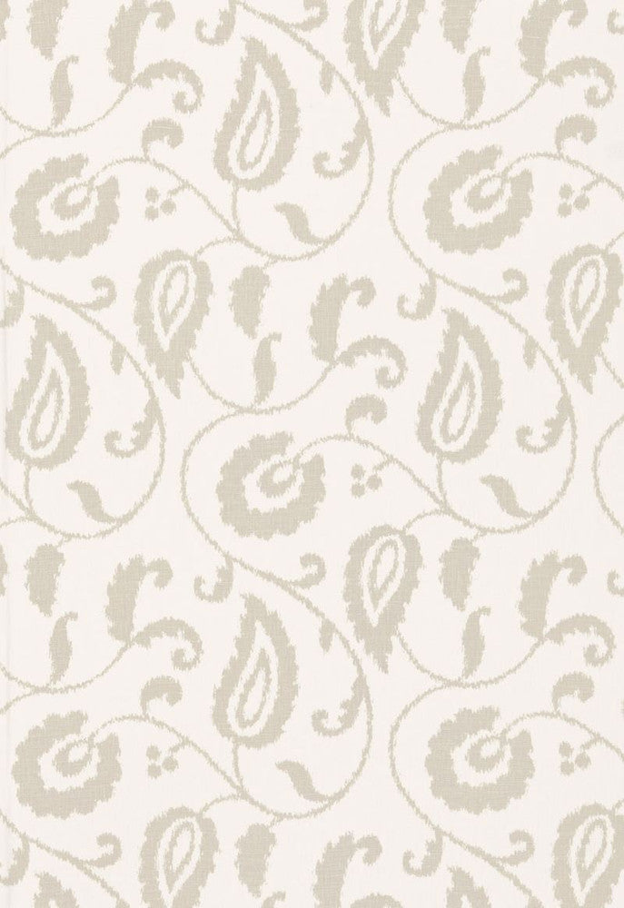 Malacca Ikat Vine Linen 175011 by Schumacher Designer Fabric COLLECTION-NAME-TBA-175010 100% Linen - Horizontal: 9 and Vertical: 24 54 - Swanky Fabrics -