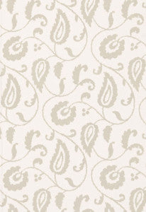 Malacca Ikat Vine Linen 175011 by Schumacher Designer Fabric
