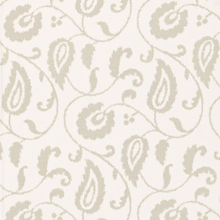 Malacca Ikat Vine Linen 175011 by Schumacher Designer Fabric CLASSIC PRINTS S12 See Sample INDIA NOT APPLICABLE </p><p>Repeat: Horizontal: 9" (23CM) and Vertical: 24" (61CM) 54" WIDE (137CM) - Swanky Fabrics -