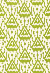Vientiane Ikat Palm 175023 by Schumacher Designer Fabric