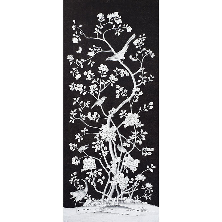 Chinois Palais Noir 175047 by Schumacher Fabric Schumacher Fabric Chinois Palais Noir 175047Fabric LINEN 100% ITALY </p><p>Repeat: H: HORZ. 54" (137CM) , V: VERT. 131 1/2" (334CM) 54 - Fabric Carolina -