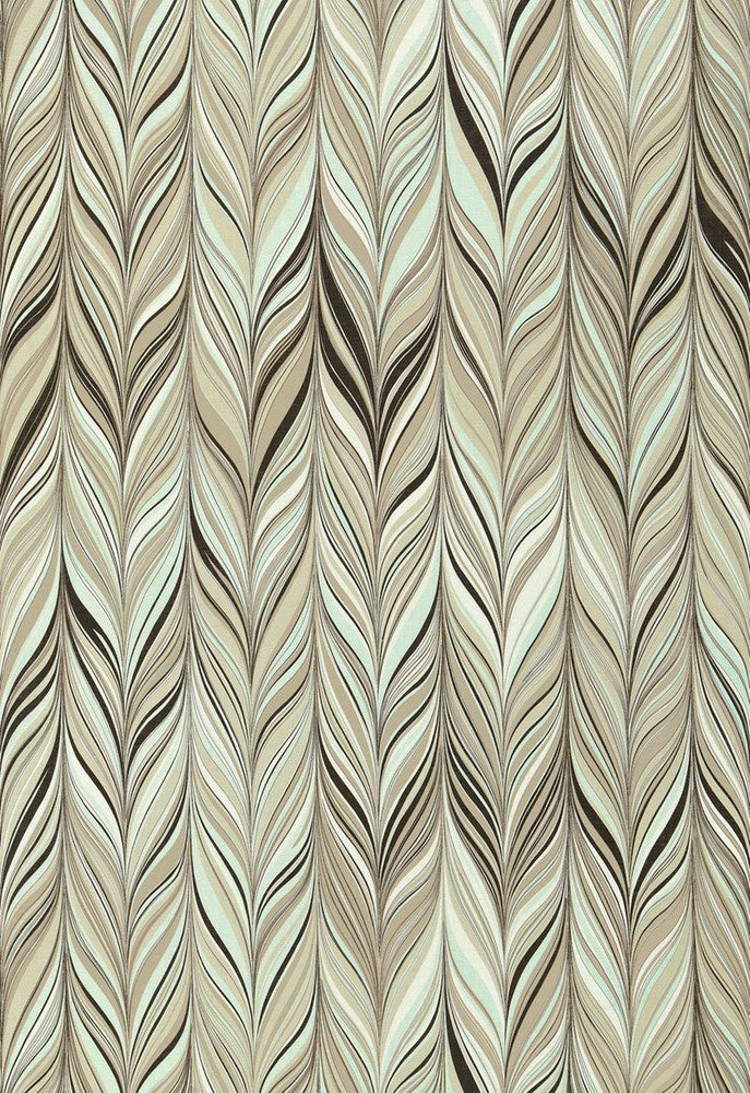 Firenze Aquamarine 175050 by Schumacher Designer Fabric Mary-McDonald 90% Linen, 10% Nylon - Horizontal: 27 and Vertical: 35 54 - Swanky Fabrics -