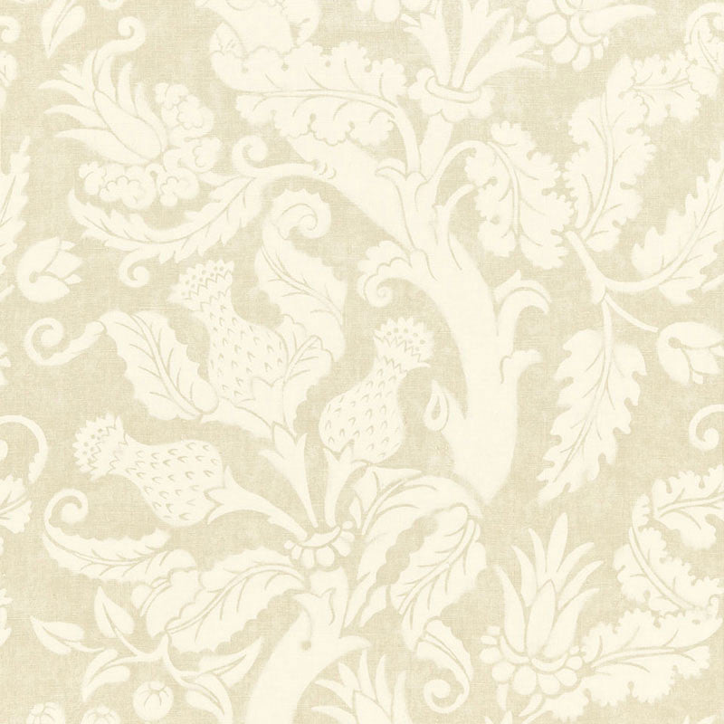 Villa De Medici Greige 175070 by Schumacher Designer Fabric MARY MCDONALD See Sample THAILAND LIGHT DUTY </p><p>Repeat: Horizontal: 26" (66CM) and Vertical: 28 3/4" (73CM) 52" WIDE (132CM) - Swanky Fabrics -