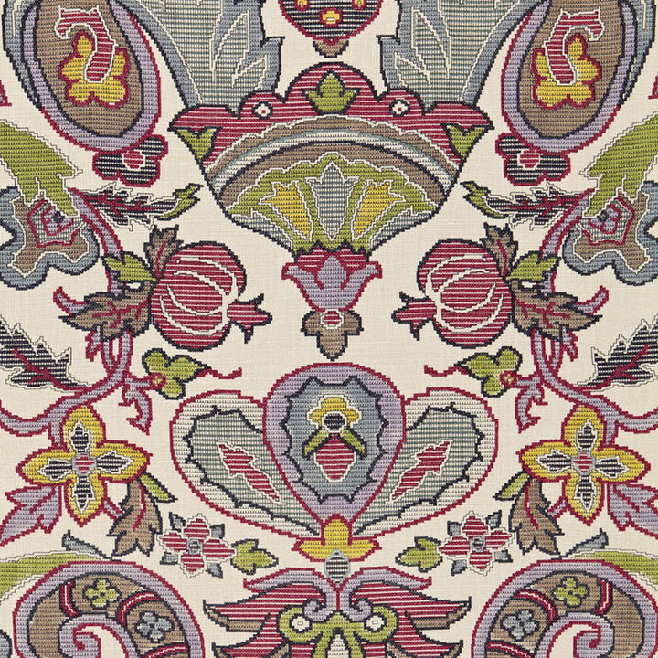 Mataura Linen Print Tapestry 175082 by Schumacher Designer Fabric CLASSIC PRINTS S12 See Sample FRANCE MEDIUM DUTY </p><p>Repeat: Horizontal: 26 3/4" (68CM) and Vertical: 35 7/8" (91CM) 53 1/2" WIDE (136CM) - Swanky Fabrics -