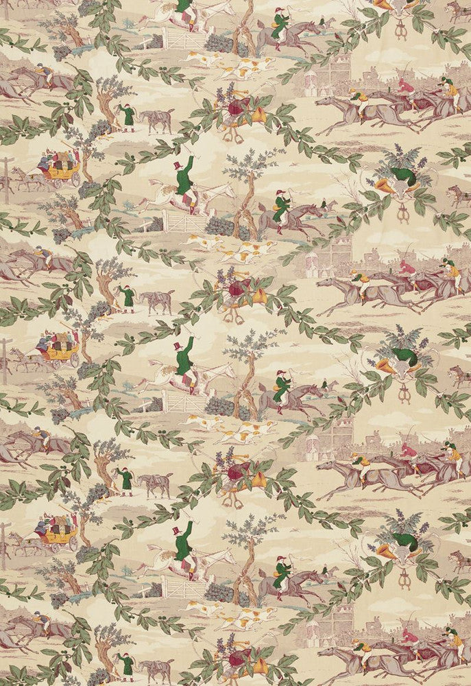 Aston Manor Print Document 175140 by Schumacher Designer Fabric Classic-Prints 100% Linen - Horizontal: 54 and Vertical: 21.25 54 - Swanky Fabrics -