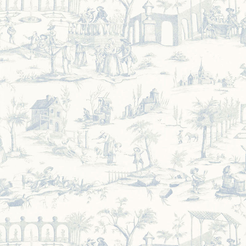 Siena Toile Delft 175170 by Schumacher Fabric Schumacher Fabric Siena Toile Delft 175170Fabric LINEN 100% ITALY </p><p>Repeat: H: HORZ. 26 1/4" (67CM) , V: VERT. 24 1/2" (62CM) 52.5 - Fabric Carolina -