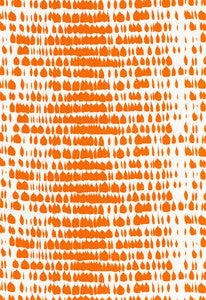 Queen Of Spain Carrot 175202 by Schumacher Designer Fabric