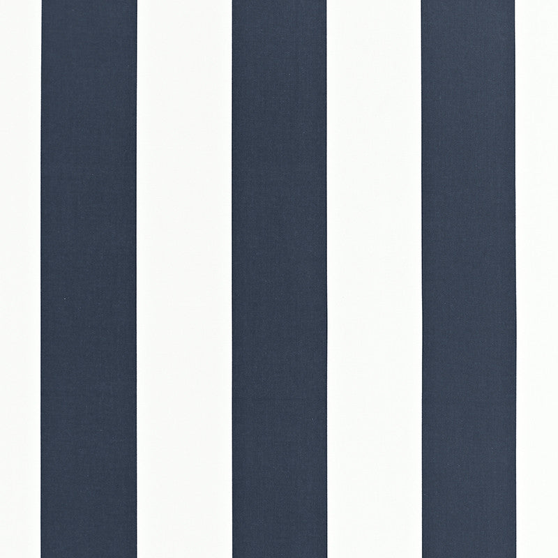 Geyer Stripe Navy 175245 by Schumacher Fabric Schumacher Fabric Geyer Stripe Navy 175245Fabric COTTON 100% UNITED KINGDOM </p><p>Repeat: H: HORZ. 9" (23CM) , V: 54 - Fabric Carolina -