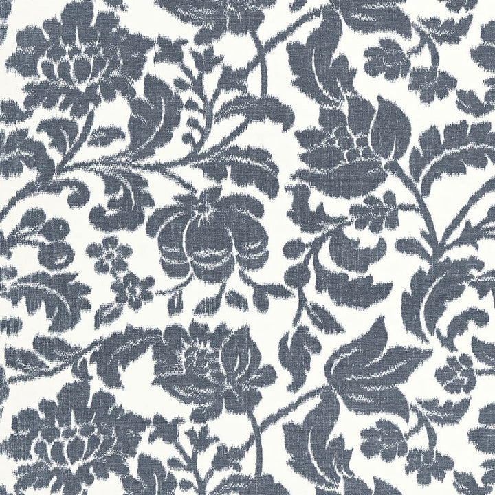 Tranquil Vine Indigo 175302 by Schumacher Fabric Schumacher Fabric Tranquil Vine Indigo 175302Fabric LINEN 50% INDIA </p><p>Repeat: H: HORZ. 27" (69CM) , V: VERT.22 1/2" (57CM) 54 - Fabric Carolina -