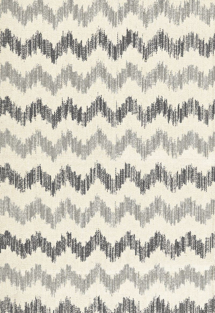 Sierra Ikat Zinc 175311 by Schumacher Designer Fabric Ikat-Collection 55% Jute, 45% Cotton - Horizontal: 3.75 and Vertical: 7.875 52.5 - Swanky Fabrics -
