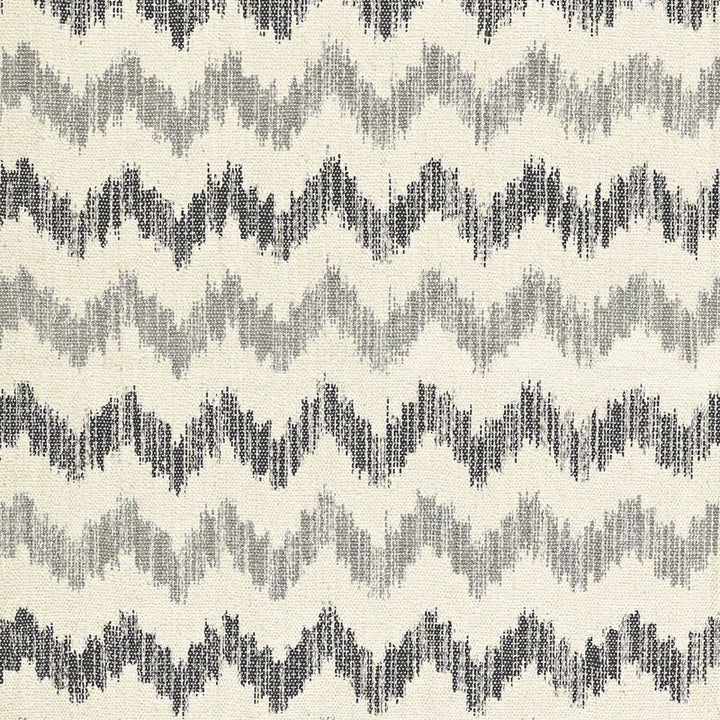 Sierra Ikat Zinc 175311 by Schumacher Designer Fabric IKAT COLLECTION JUTE 55% COTTON 45% INDIA </p><p>Repeat: Horizontal: 3 3/4" (10CM) and Vertical: 7 7/8" (20CM) 52.5 - Swanky Fabrics -