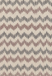 Sierra Ikat Raisin 175312 by Schumacher Designer Fabric
