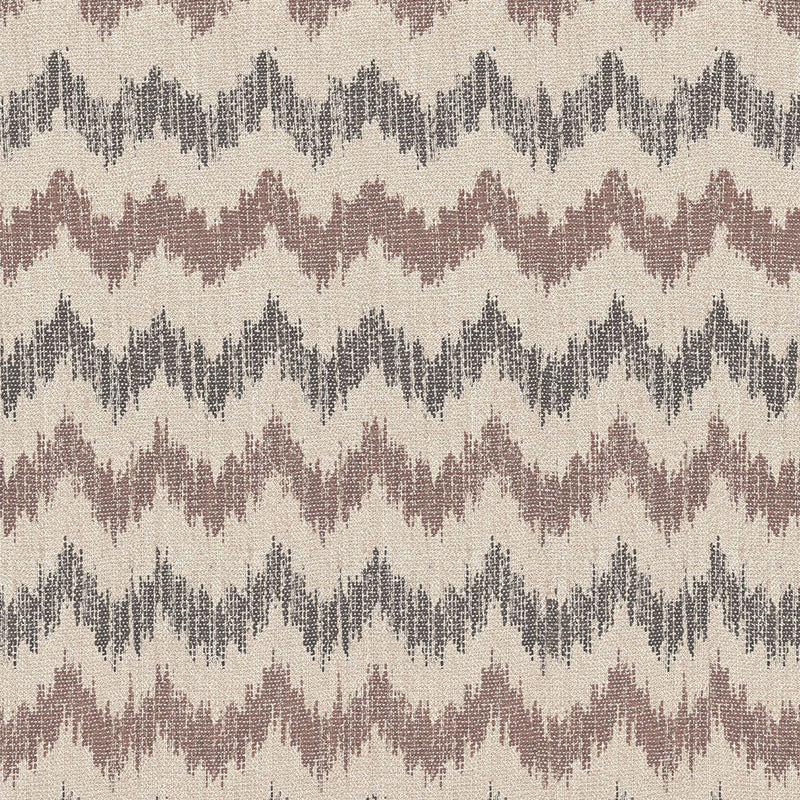 Sierra Ikat Raisin 175312 by Schumacher Designer Fabric IKAT COLLECTION JUTE 55% COTTON 45% INDIA </p><p>Repeat: Horizontal: 3 3/4" (10CM) and Vertical: 7 7/8" (20CM) 52.5 - Swanky Fabrics -