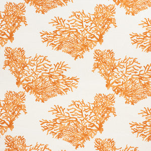 Great Barrier Reef Orange 175366 by Schumacher Designer Fabric
