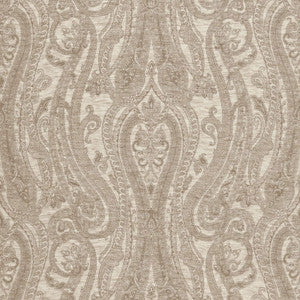 Cachemire Linen Sheer Greige 175400 by Schumacher Designer Fabric