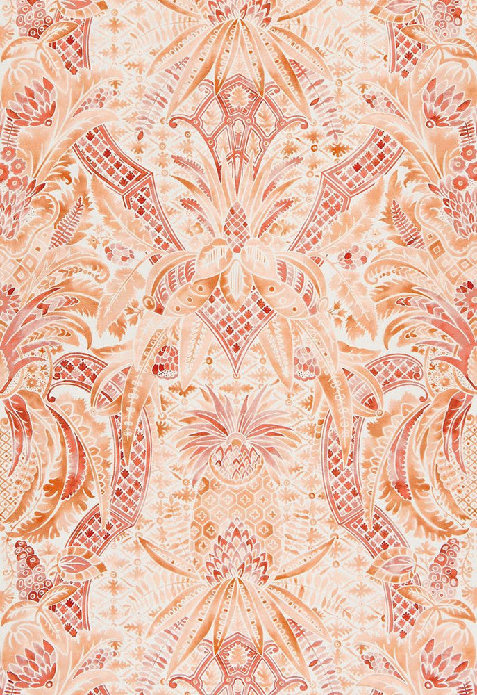 Cap Ferrat Sunset 175583 by Schumacher Designer Fabric Timothy-Corrigan 57% Linen, 43% Cotton - Horizontal: 27 and Vertical: 32 54 - Swanky Fabrics -