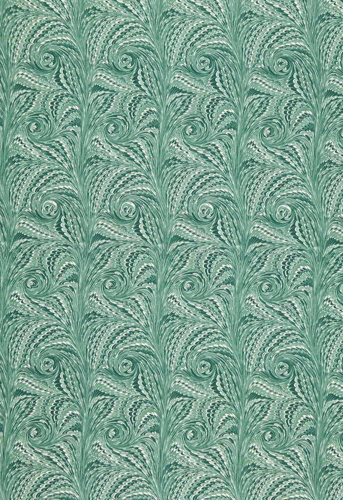 Verona Viridian 175642 by Schumacher Designer Fabric Martyn-Lawrence-Bullard 100% Cotton - Horizontal: 18.25 and Vertical: 24 54.75 - Swanky Fabrics -
