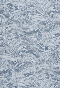 Romeo Lapis 175651 by Schumacher Designer Fabric