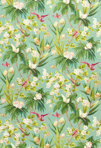 Seychelles Sea 175702 by Schumacher Designer Fabric
