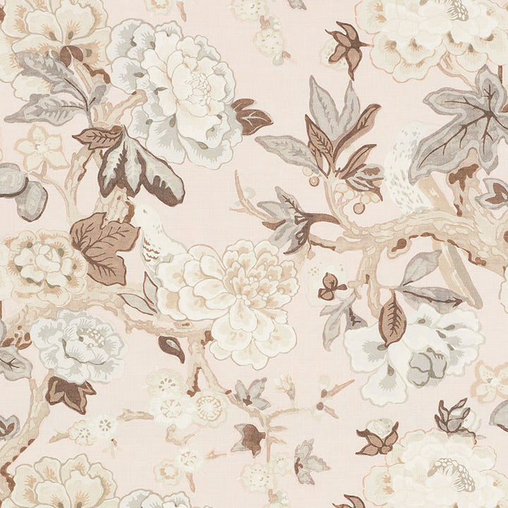 Bermuda Blossoms Blush 175874 by Schumacher Designer Fabric MARY MCDONALD See Sample UNITED KINGDOM LIGHT DUTY </p><p>Repeat: Horizontal: 27 1/8" (69CM) and Vertical: 25 5/8" (65CM) 54 1/4" (138CM) - Swanky Fabrics -