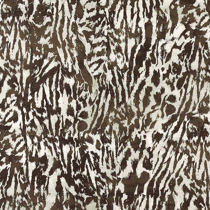 Feline Darkwood 175992 by Schumacher Designer Fabric CELERIE KEMBLE III See Sample ITALY MEDIUM DUTY </p><p>Repeat: Horizontal: 27" (69CM) and Vertical: 35 3/8" (90CM) 54" WIDE (137CM) - Swanky Fabrics -