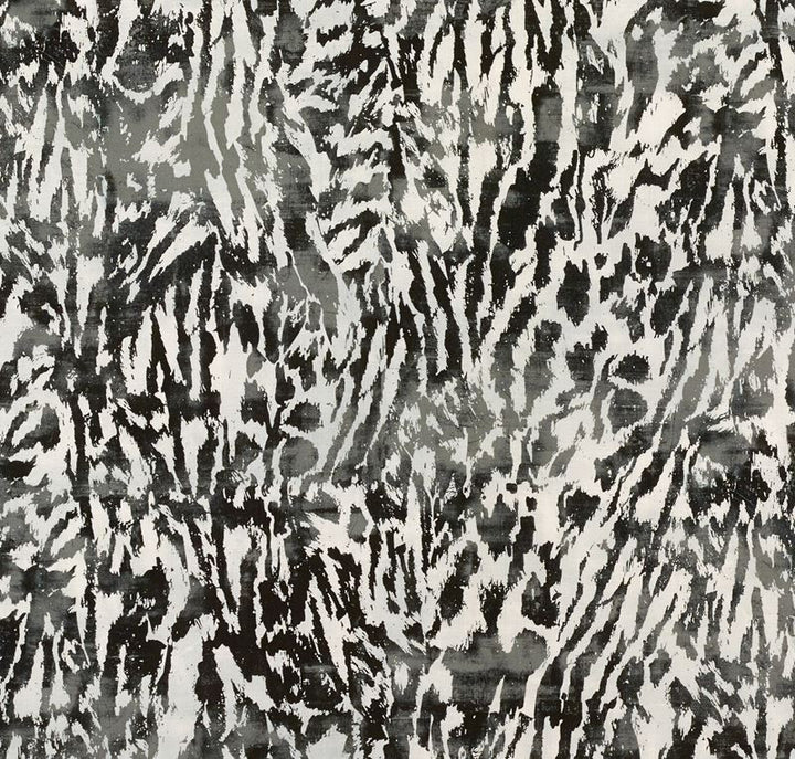 Feline Obscura 175993 by Schumacher Designer Fabric Celerie-Kemble 100% Linen - Horizontal: 27 and Vertical: 35.375 54 - Swanky Fabrics -